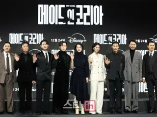 [Photo] Hyun Bin, Jung Woo Sung, Woo Do Hwan, and others attend the production presentation of the Disney+ original series "Made in Korea"