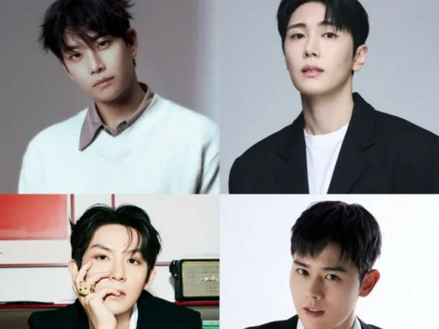 Kim Dongjun (ZE:A), MJ (ASTRO), Ricky (TEEN TOP), and Jaeyoon (SF9) will be performing at the musical concert "The
 Cast in the lead role of "Mission: K"